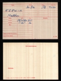 MATTHEW KERWIN (medal card)