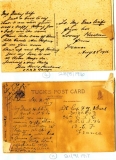 WARD FREDERICK GEORGE (postcards 1916-1917)