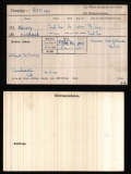  	 MICHAEL JOSEPH KENNY (medal card)