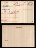  	 GEORGE ERIC BURROUGHS DOBBS (medal card)