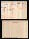  	 GEORGE ERIC BURROUGHS DOBBS (medal card)