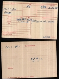  	 JOSEPH DILLON (medal card)