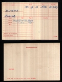  	 PATRICK DUNNE (medal card)