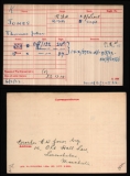 JONES THOMAS JOHN (medal card)