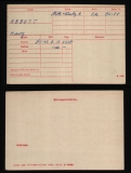  	 HARRY ABBOTT (medal card)