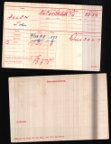  	 JOHN ALLEN (medal card)