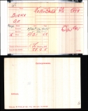 GEORGE EDWARD BIRKS (medal card)