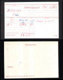 JOHN PARKER BROOME (medal card)