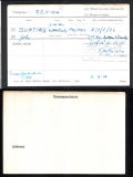  	 JOHN BUNTING (medal card)