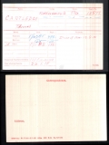  	 THOMAS CARTLEDGE (medal card)