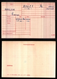 NAYLOR GEORGE (medal card)