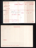 ARTHUR GERVASE DAFT (medal card)