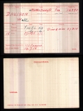  	 WALTER DAVISON (medal card)