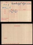 WILLIAM HENRY DAY (medal card)