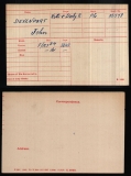  	 JOHN DEVENPORT (medal card)