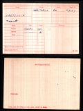  HARTSHORN FRANK  (medal card)