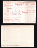  	 WILLIAM JOHNSON (medal card)