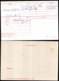  	 ALBERT GEORGE SHERRY (medal card)