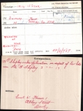  	 HERBERT SHIPLEY (medal card)