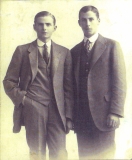 GRIBBLE ERNEST JOHN (with his twin brother Arthur James, left)