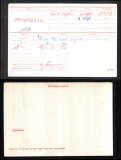 CAMPBELL JOHN NORMAN(medal card)