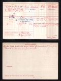 CRANSTONE WILLIAM JAMES(medal card) 