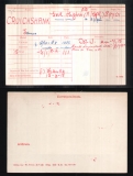 CRUICKSHANK JAMES(medal card) 