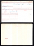 BUSBY GEORGE WILLIAM (medal card)