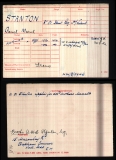  	 GARETH M STANTON (medal card)