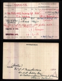  	 ROBERT GEORGE MACFARLANE (medal card)