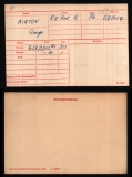  	 GEORGE AIRTON (medal card)