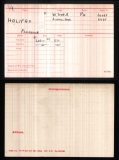 HALIFAX FREDERICK (medal card)