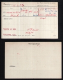CONSTABLE FRANCIS HENRY    (medal card)