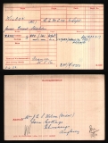  	 JAMES ERNEST STUDHOLME WILSON (medal card)