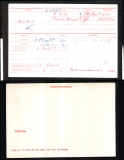  	 HENRY LEWIS BURT (medal card)