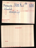 CHARLES PERKINS (medal card)