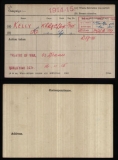 KELLY SYDNEY GERALD (medal card)