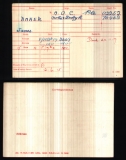 BAKER JAMES (medal card)