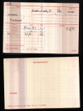 WARD FREDERICK (medal card)