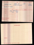 WESTON ALBERT VICTOR (medal card)