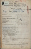 WARD WILLIAM (attestation paper)