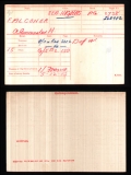 FALCONER ALEXANDER HAROLD (medal card)