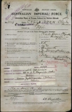 CHEGWIDDEN CLAUDE HARMON (attestation paper)