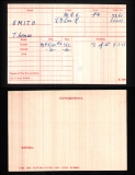 SMITH THOMAS (medal card)
