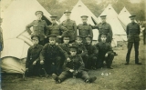 WARNER FREDERICK (picture taken at Aldershot, Frederick half kneeling down on the first row, right)