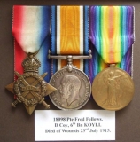 FELLOWS FREDERICK (medals)