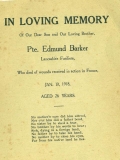 BARKER EDMUND 