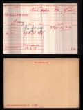 WILLIAMSON HARRY(medal card) 