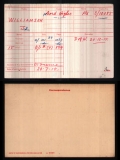 WILLIAMSON JOHN Mc.(medal card)