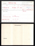 BOWN SIDNEY(medal card) 